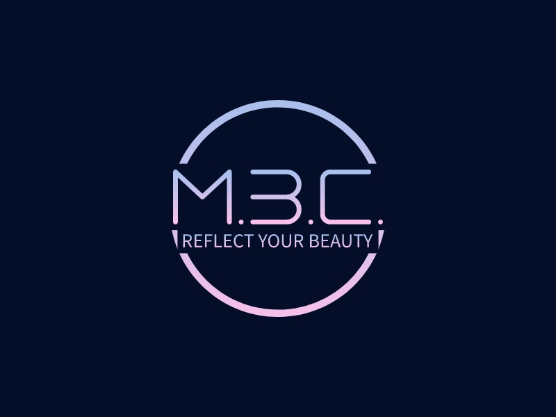 M.B.C. logo design
