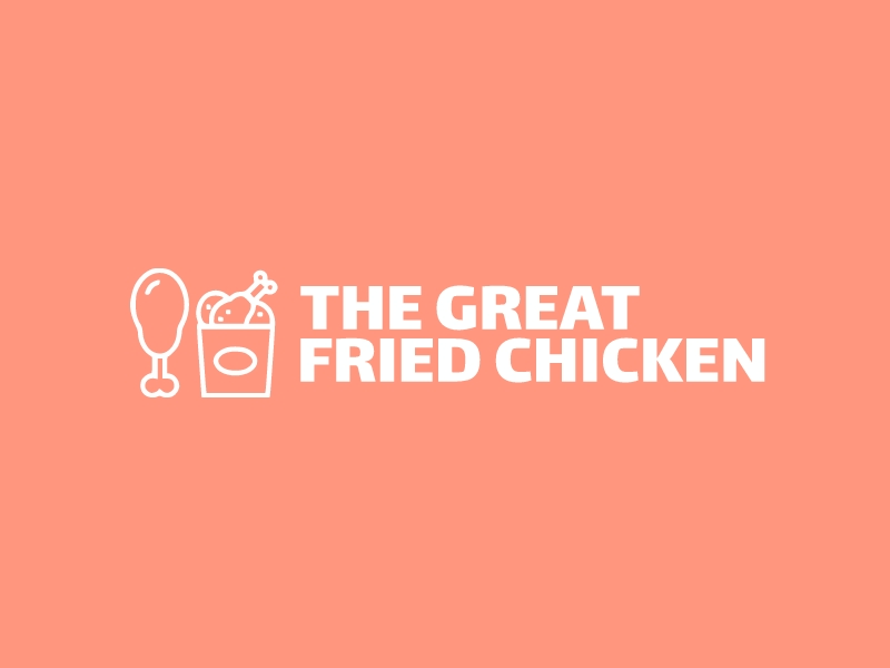 The Great Fried Chicken logo design