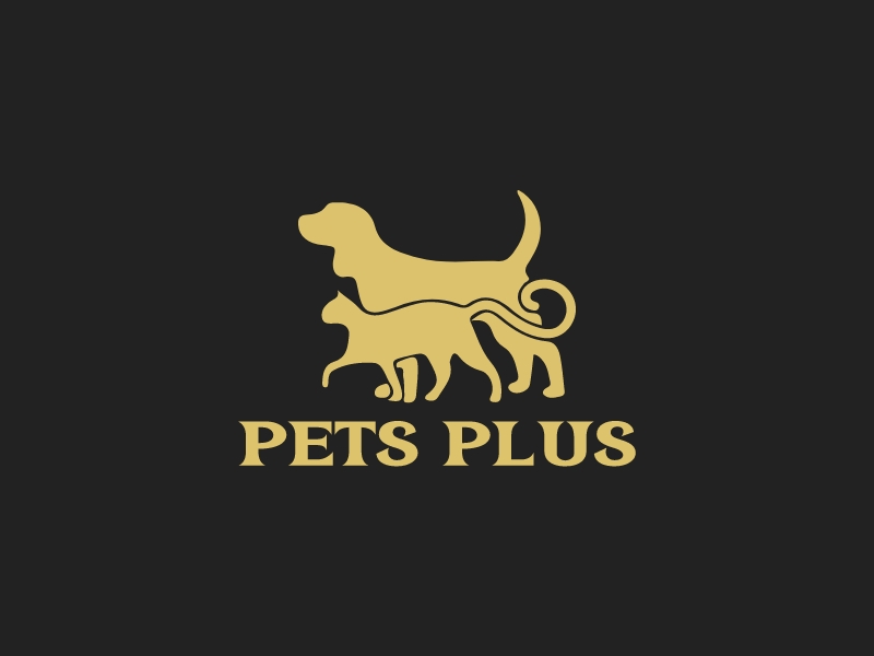 Pets Plus logo design
