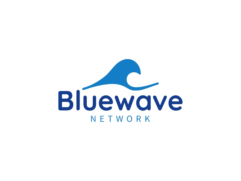 Bluewave logo design