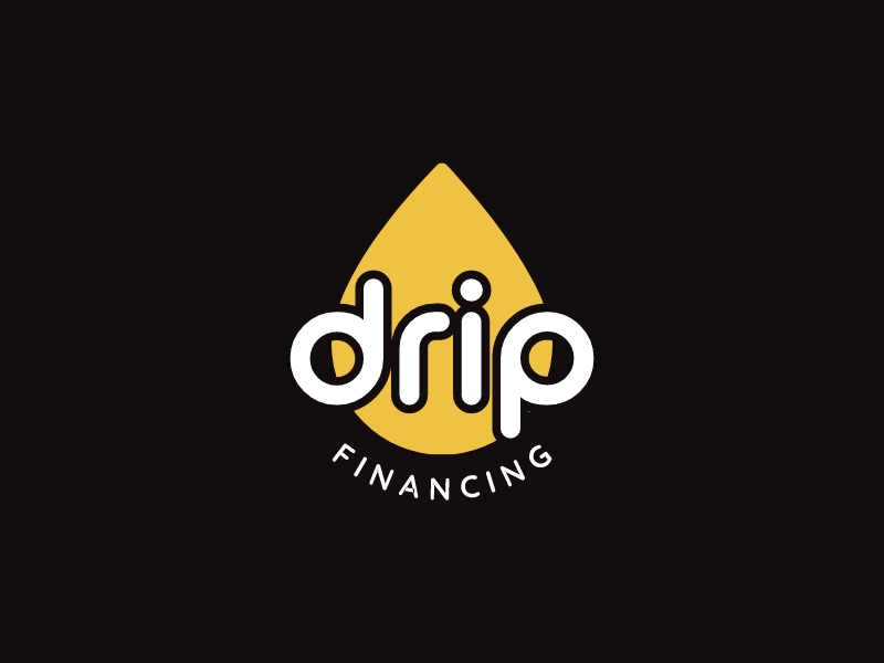 drip logo design