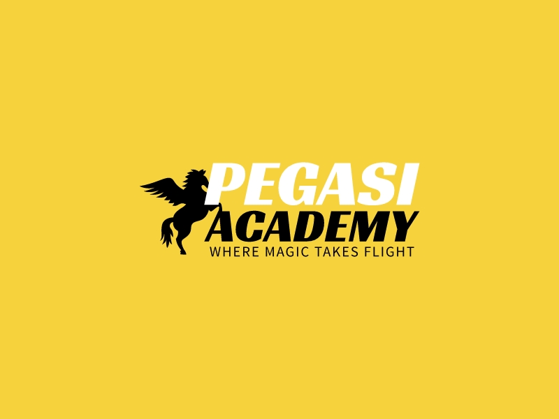 Pegasi Academy Logo Maker - Design Pegasi Academy logos online