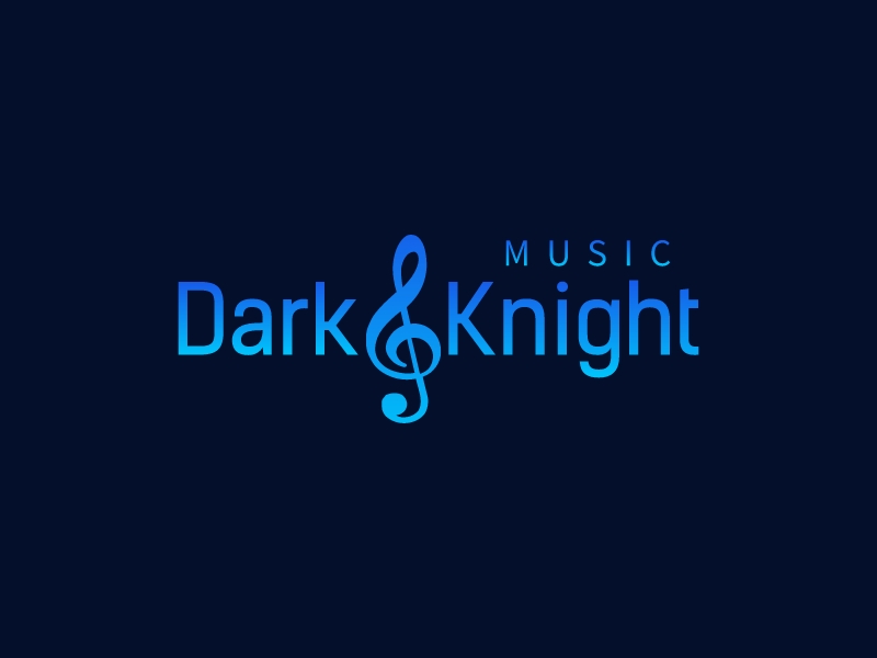 Dark Knight logo design