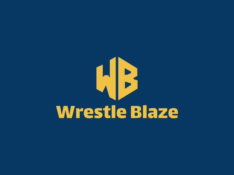 Wrestle Blaze Logo Maker - Design Wrestle Blaze logos online