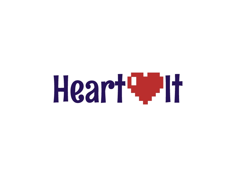 Heart It logo design