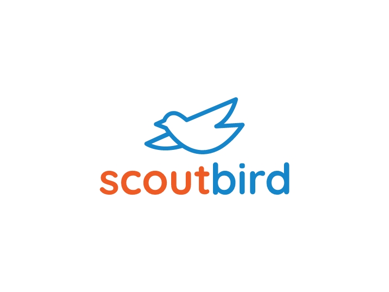 scout bird logo design