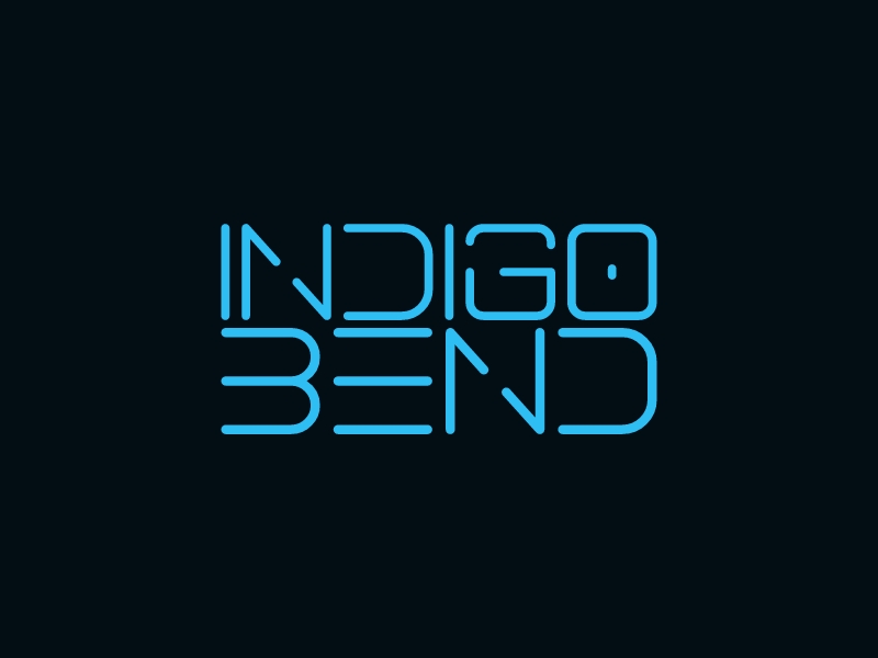 Indigo Bend logo design