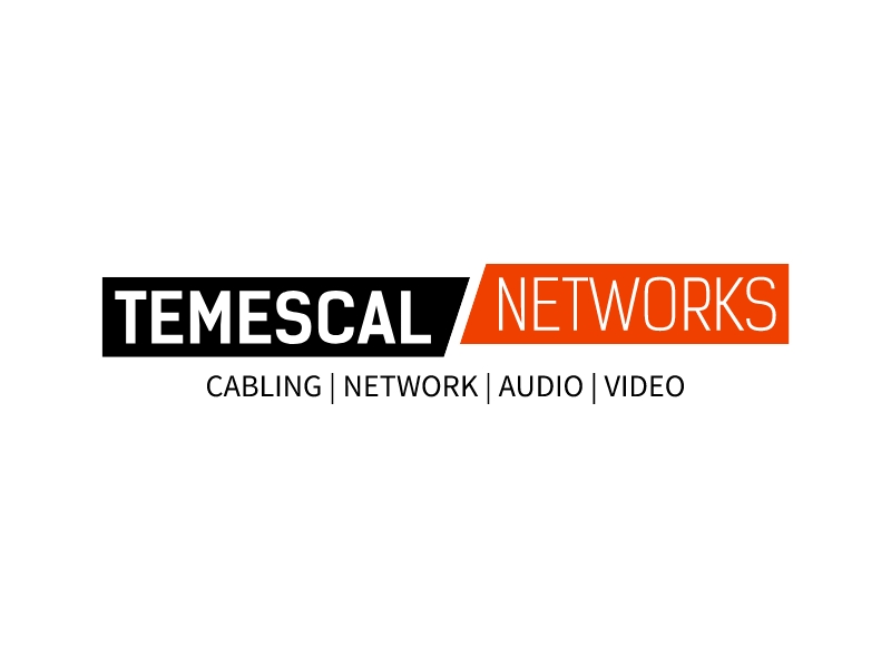 Temescal Networks logo design