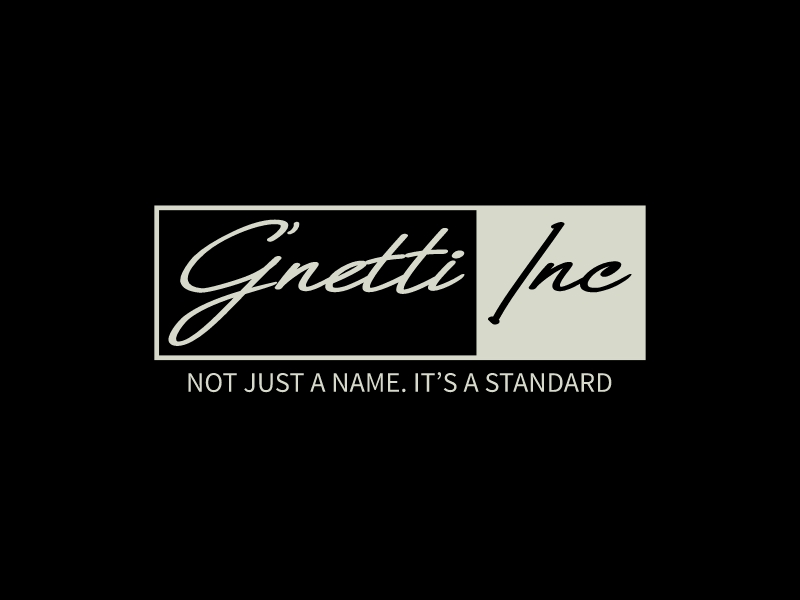 G’netti Inc - Not just a name. It’s a Standard