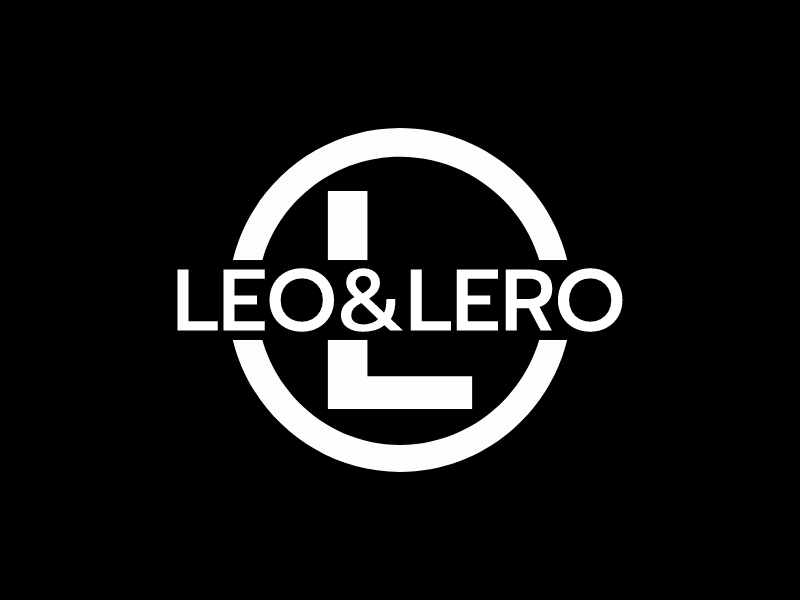 Leo&Lero logo design