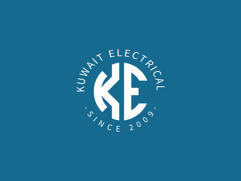 Kuwait Electrical logo design