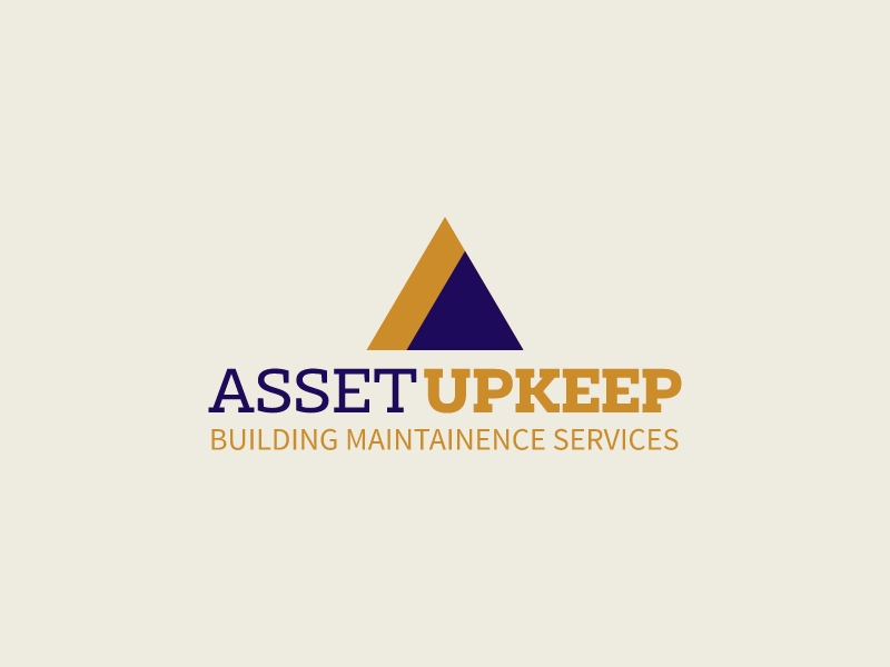 ASSET UPKEEP logo design