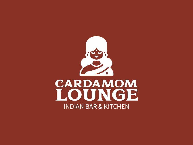 Cardamom lounge logo design