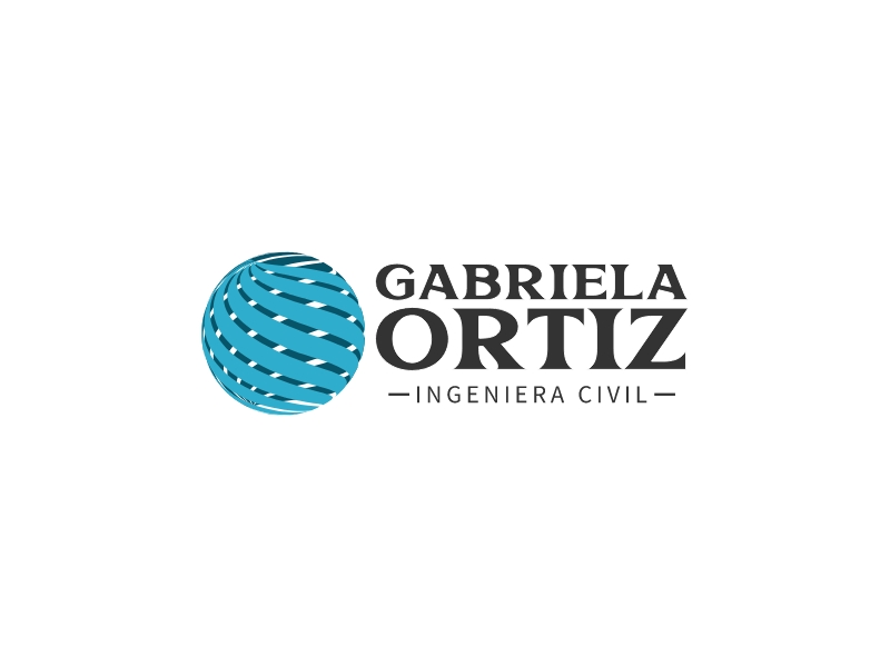 Gabriela Ortiz logo design