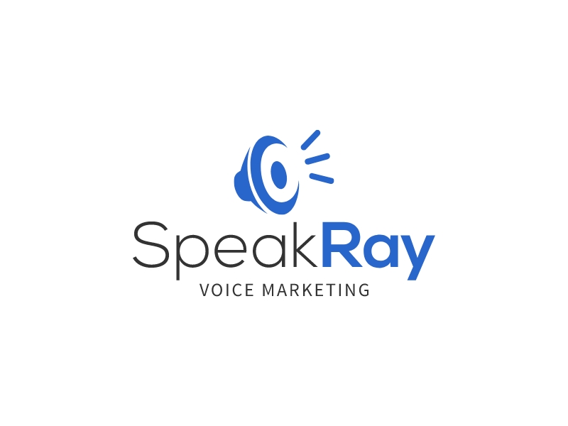 Speak Ray logo design