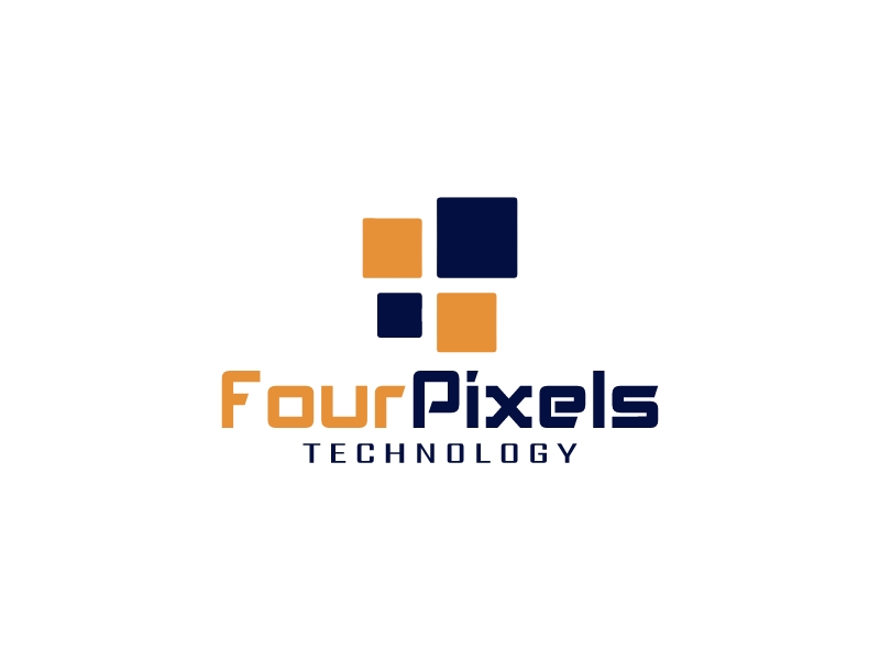 Four Pixels logo design