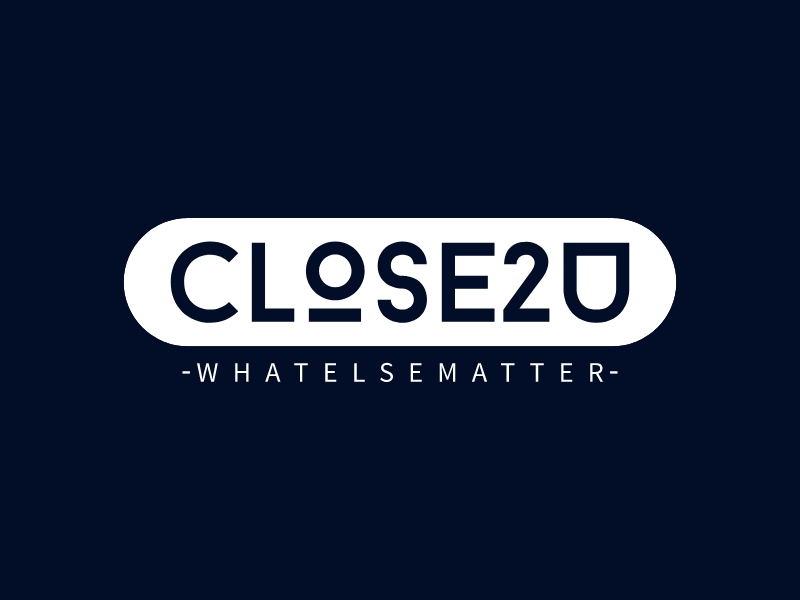 Close2U logo design