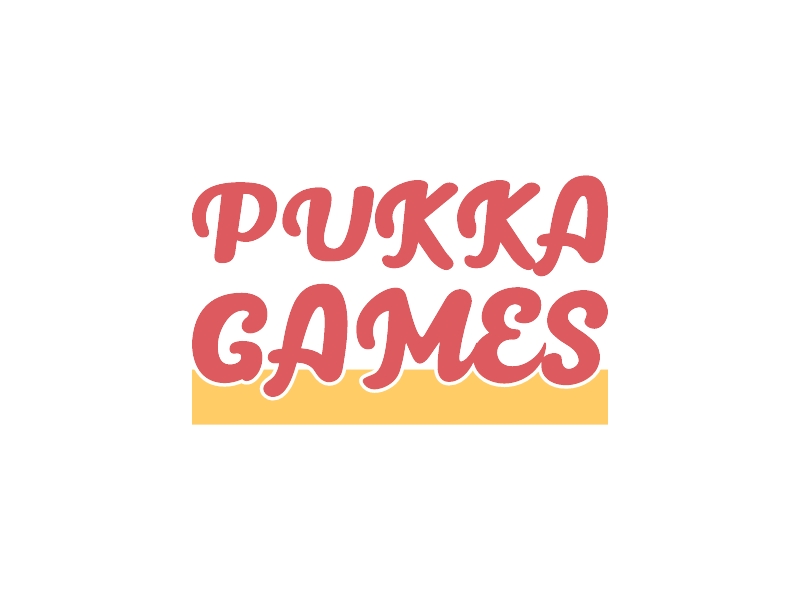 pukka games logo design