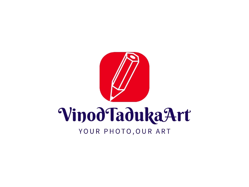 VinodTaduka Art logo design