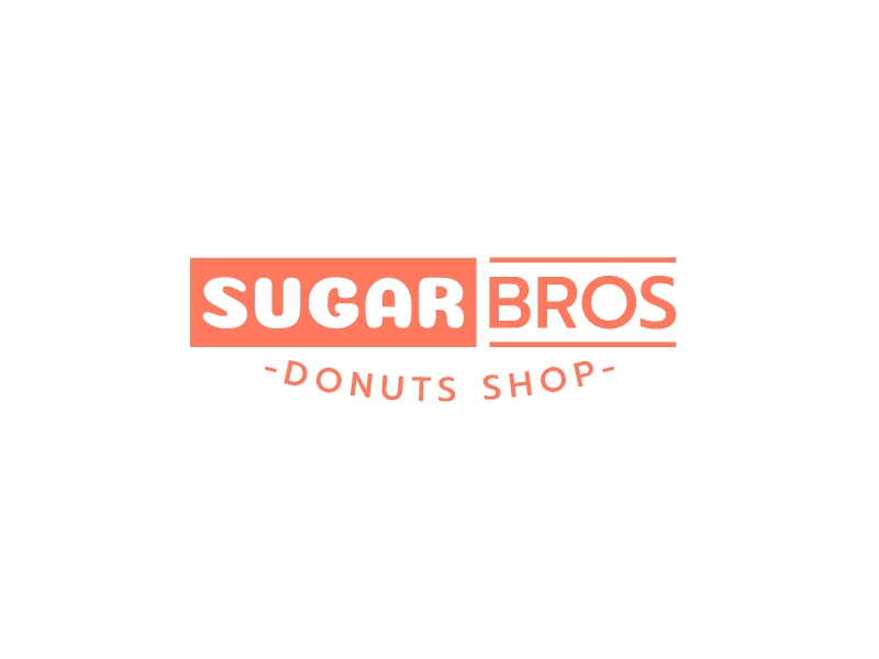 Sugar Bros logo design