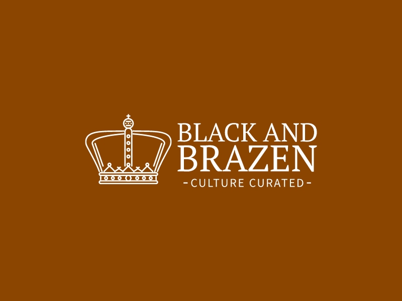 Black and Brazen logo design