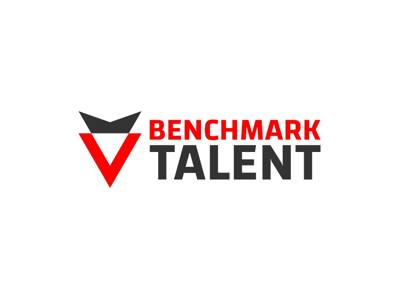 Benchmark Talent logo design