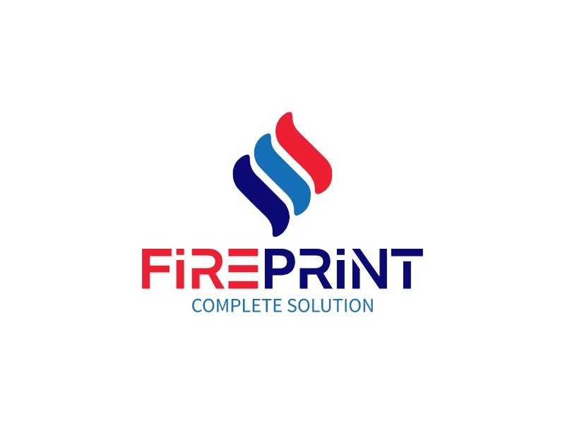Fire Print logo design