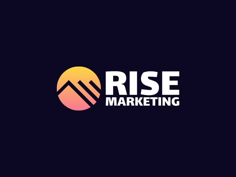 Rise Marketing logo design