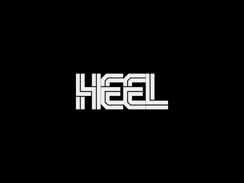 HEEL logo design