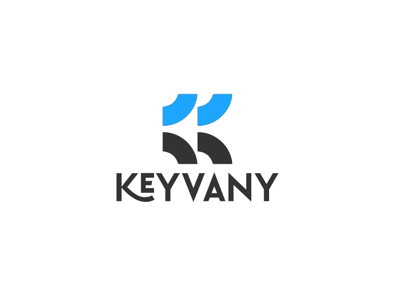 KEYVANY logo design