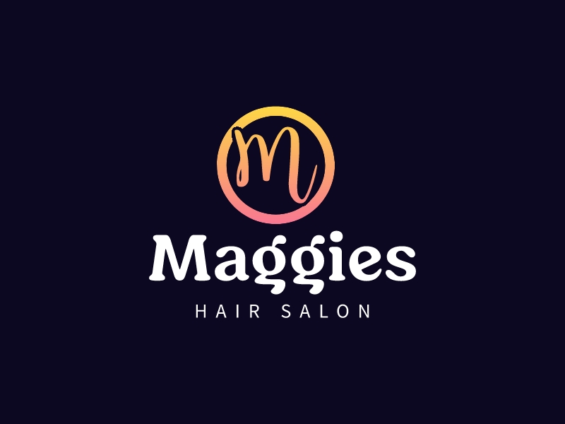 Maggies logo design