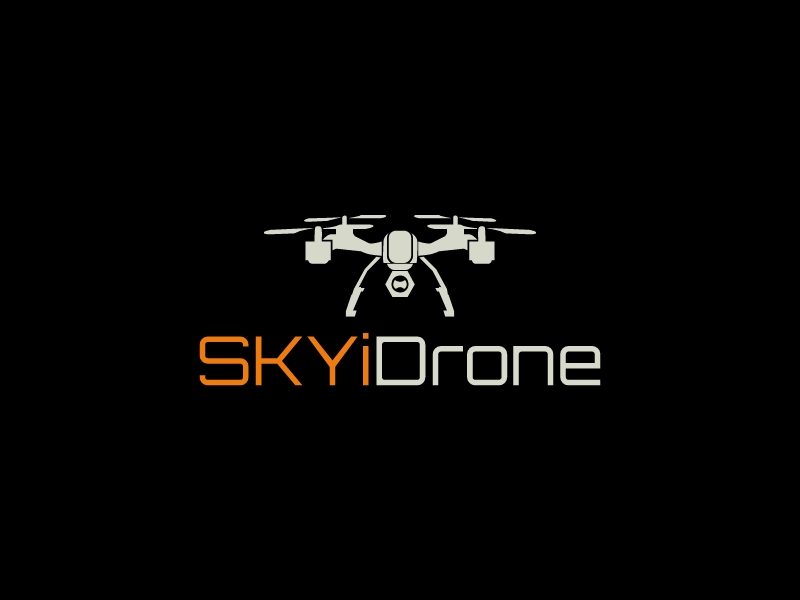 SKYi Drone logo design