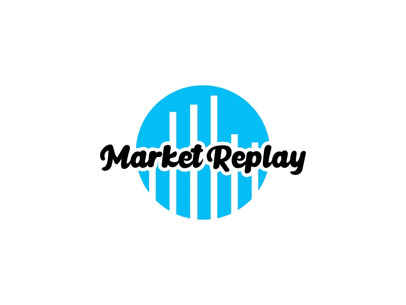 Market Replay logo design