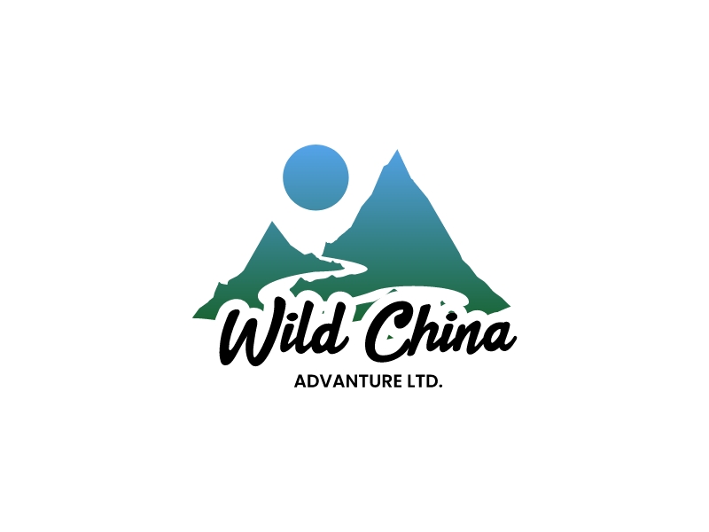 Wild China logo design