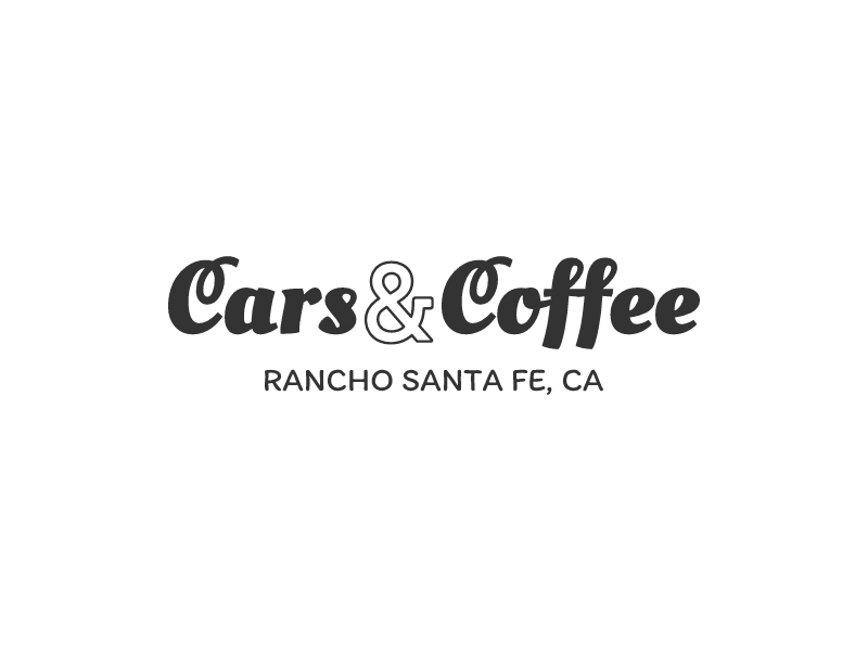 Cars Coffee logo design