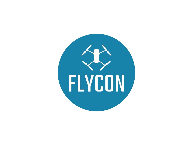 FLYCON logo design
