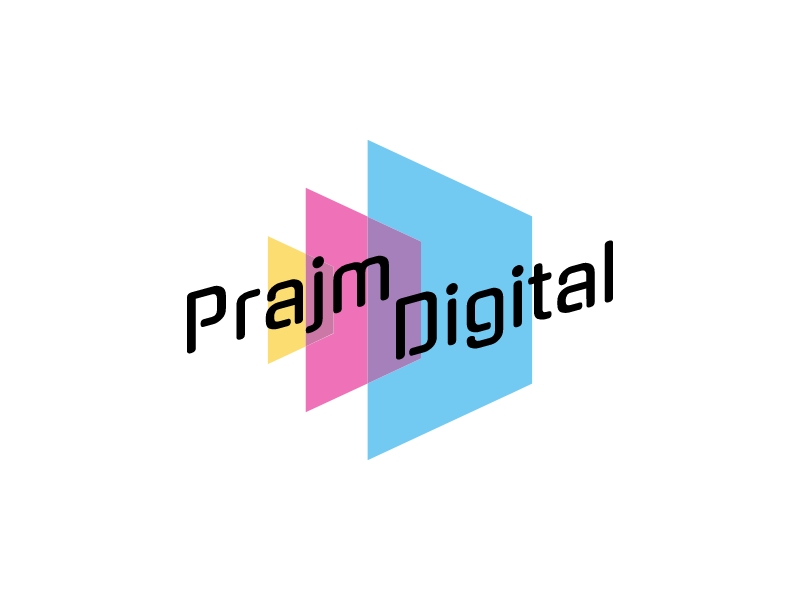 Prajm Digital logo design