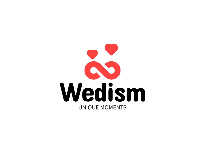 Wedism logo design