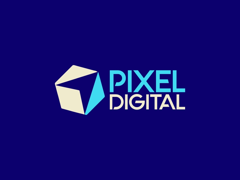 pixel digital logo design