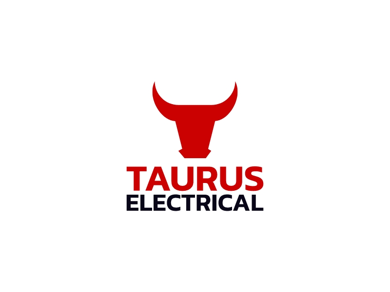 Taurus Electrical logo design