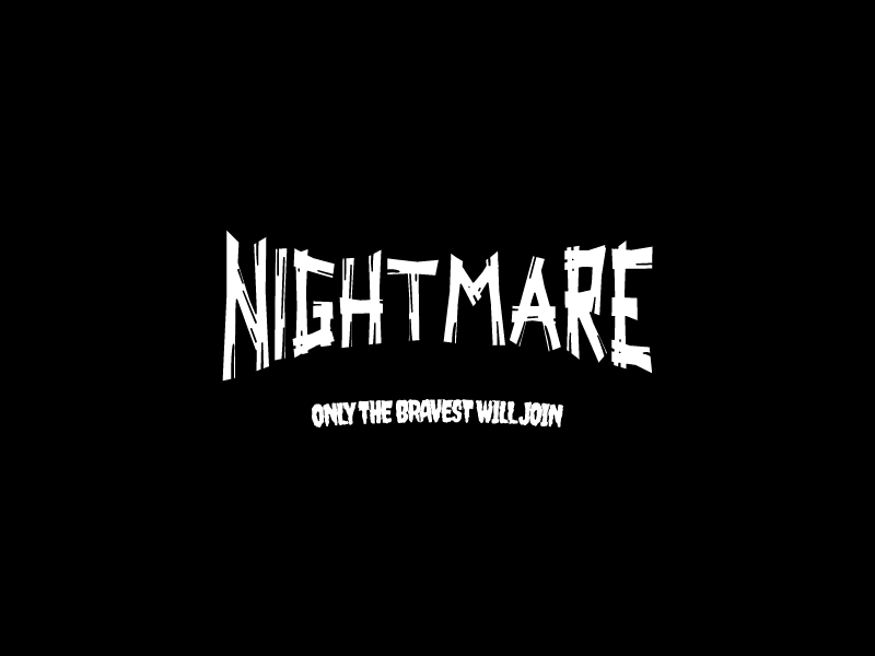 Nightmare Logo Maker - Design Nightmare logos online