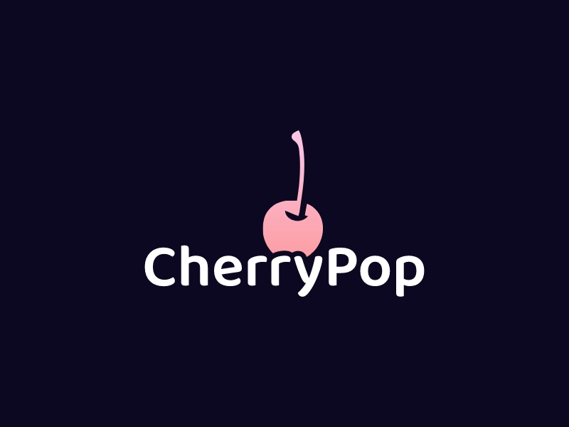 Cherry Pop logo design