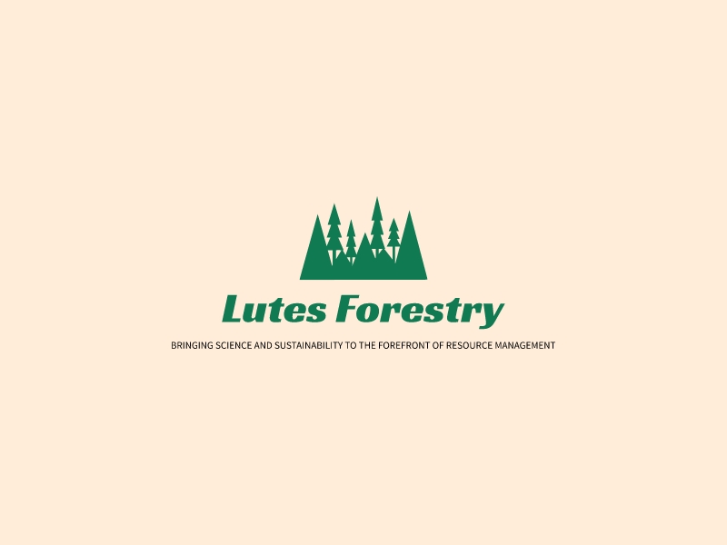 Lutes Forestry Logo Maker - Design Lutes Forestry logos online