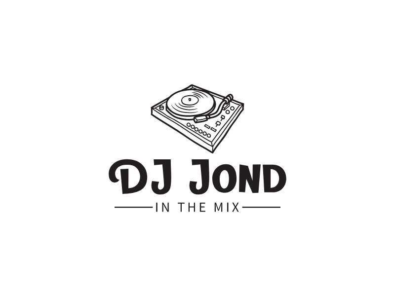 DJ Jond logo design