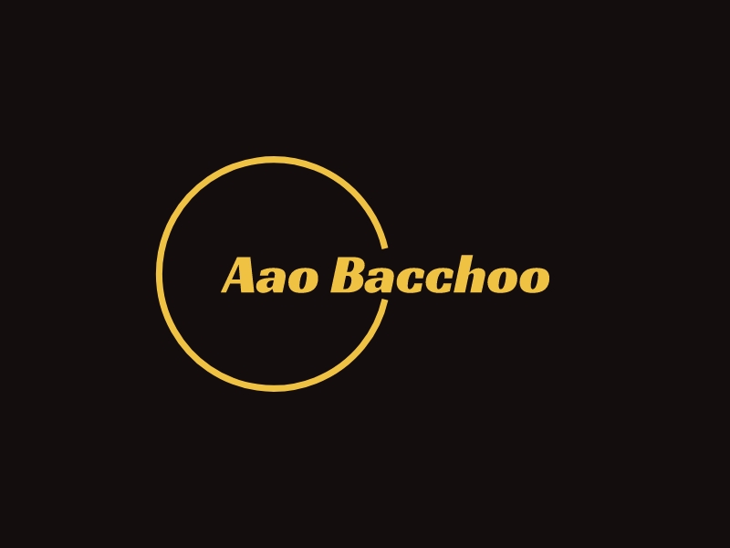 Aao Bacchoo Logo Maker - Design Aao Bacchoo logos online