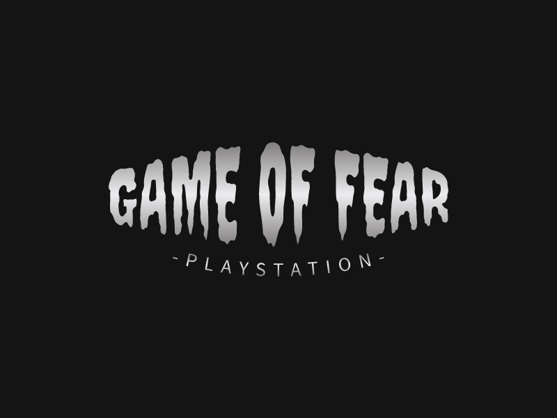 GAME OF FEAR logo design