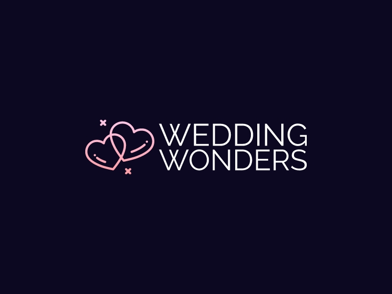 Wedding wonders logo design