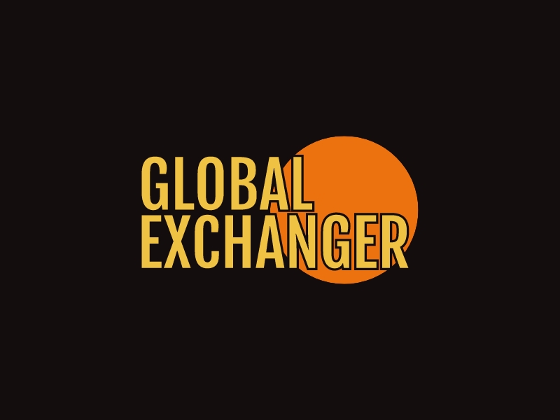 global exchanger logo design