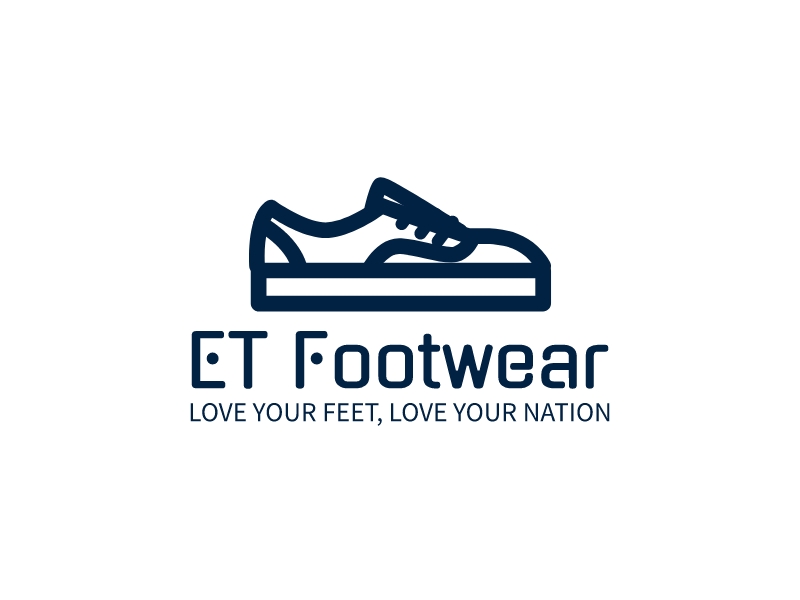 ET Footwear Logo Maker - Design ET Footwear logos online