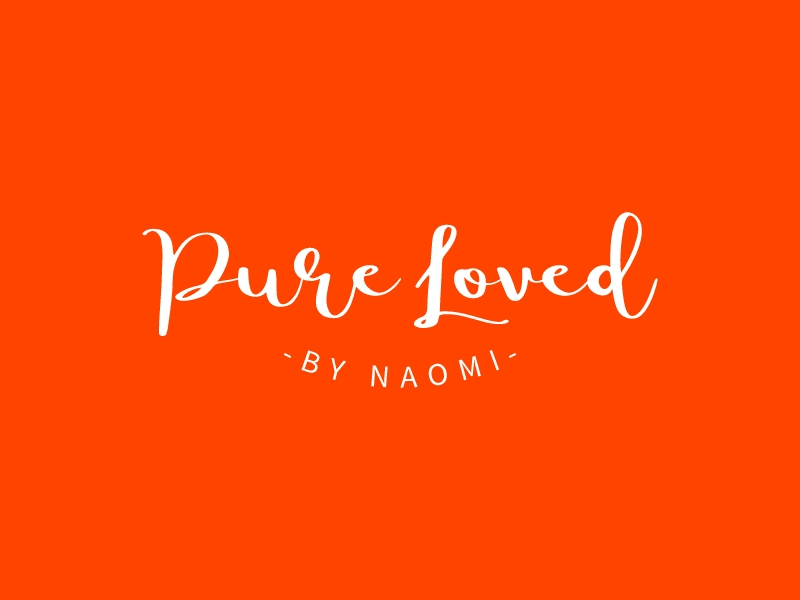 PureLoved logo design